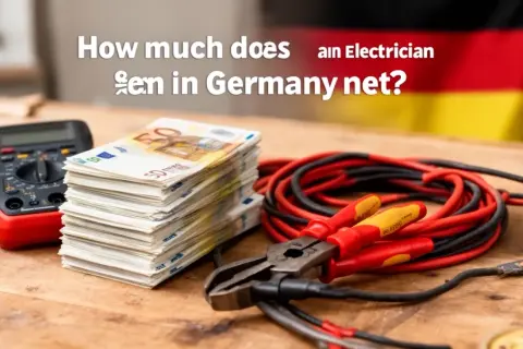 Elektryk w Niemczech: Ile zarobisz netto i jak zwiększyć pensję?