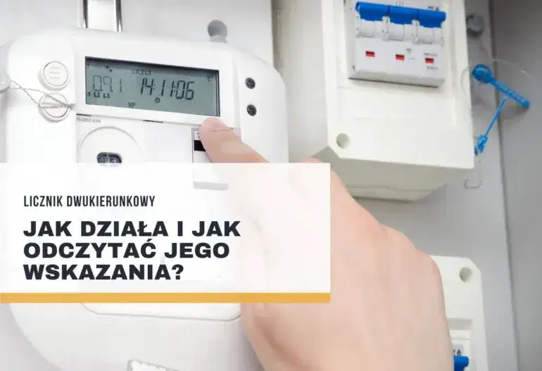 licznik dwukierunkowy pge, wyświetlacz licznika fotowoltaika